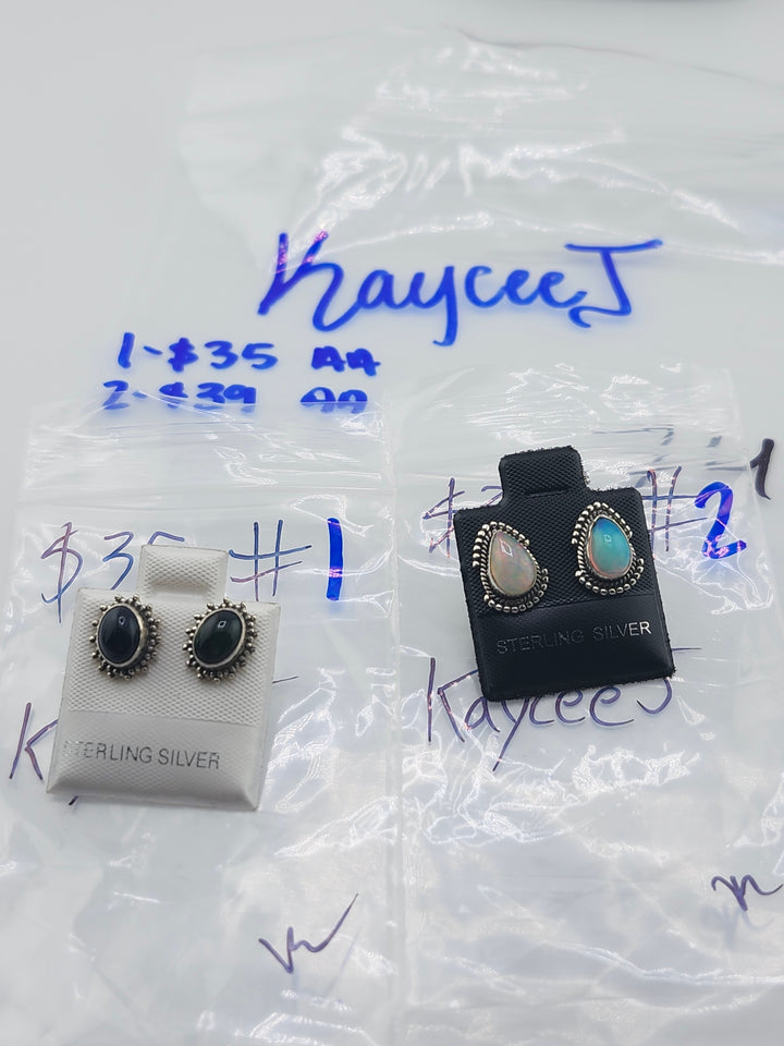 RESERVED FOR: KayceeJ - 6/4/2025 tiktok Live Show - 2 Sterling Silver Items