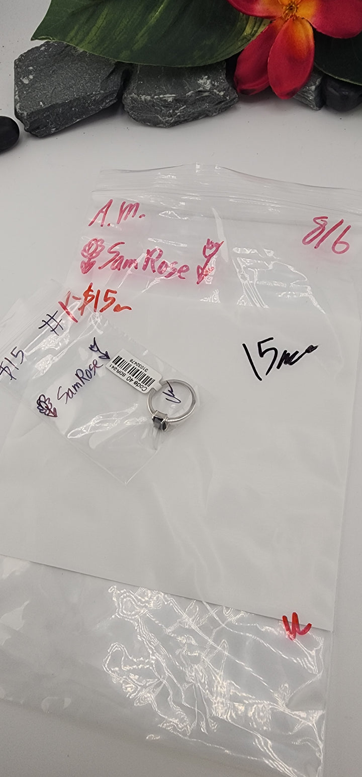 AM SHOW 48HR - RESERVED FOR: 🌻SamRose🌹 - 8/6/2025 FL tiktok Live Show - 1 Sterling Silver Items