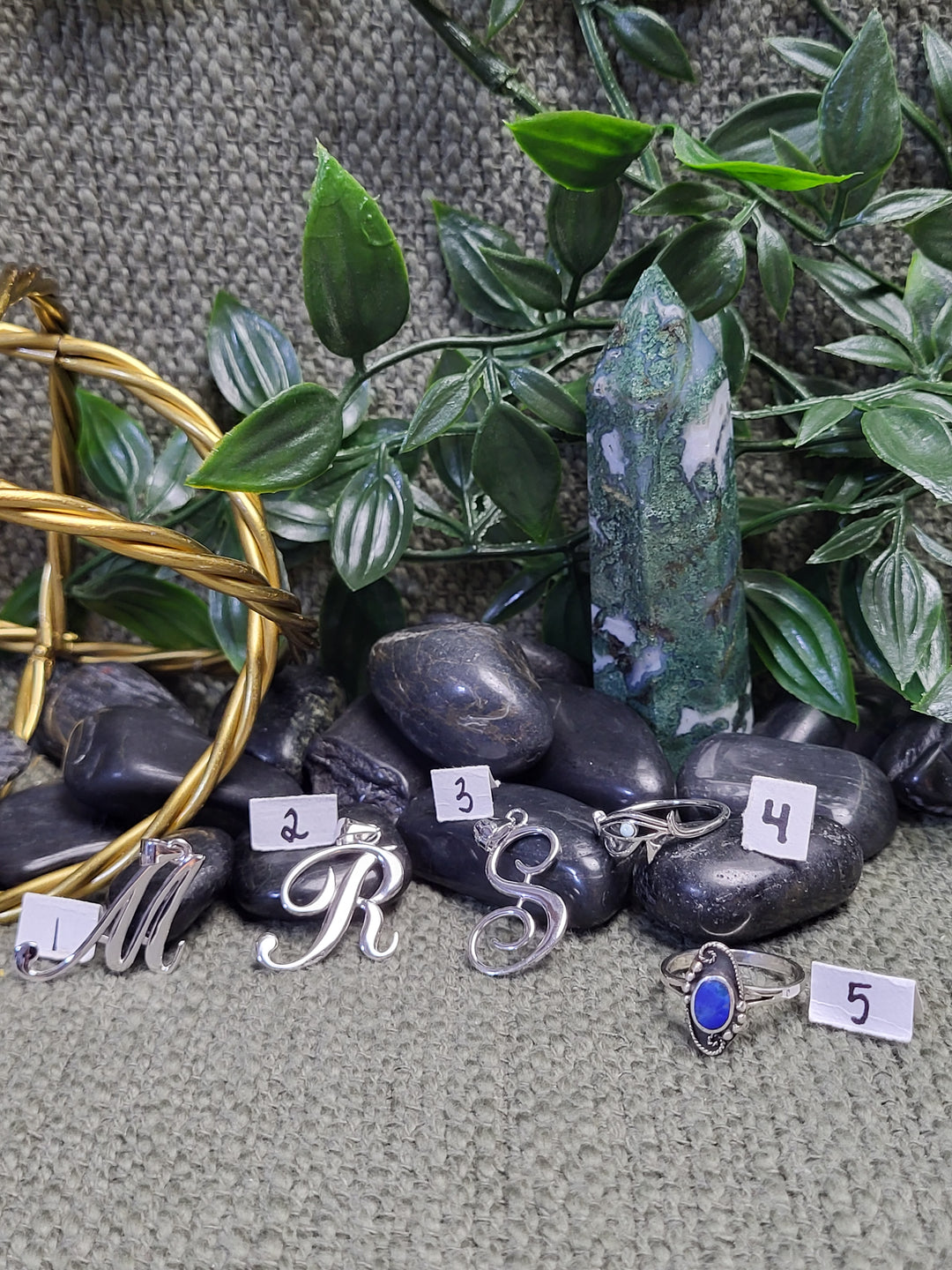 RESERVED FOR: Kittypockets 8/23/24- 5 Sterling Silver Items