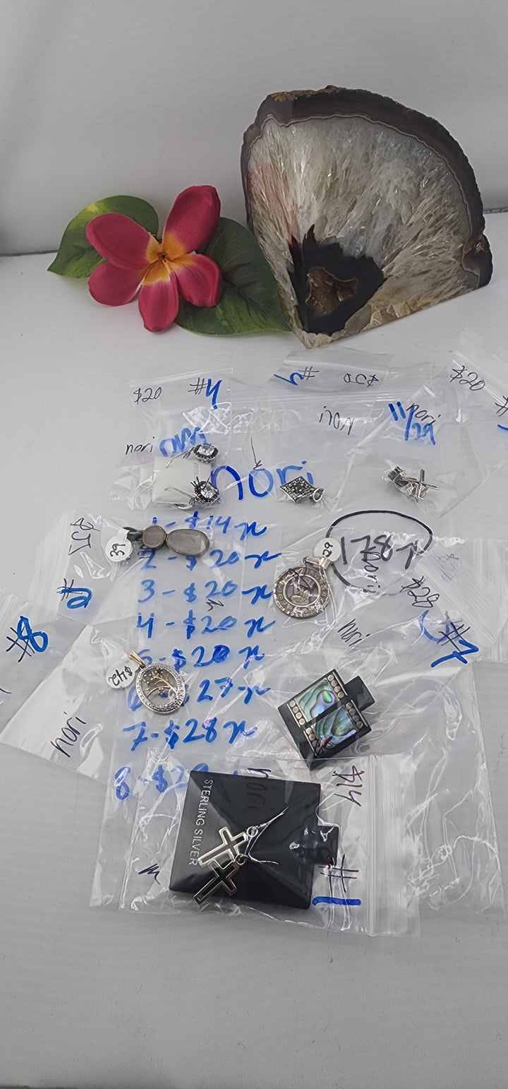 PM SHOW 48HR - RESERVED FOR: nori - 11/29/2025 tiktok Live Show - 8 Sterling Silver Items