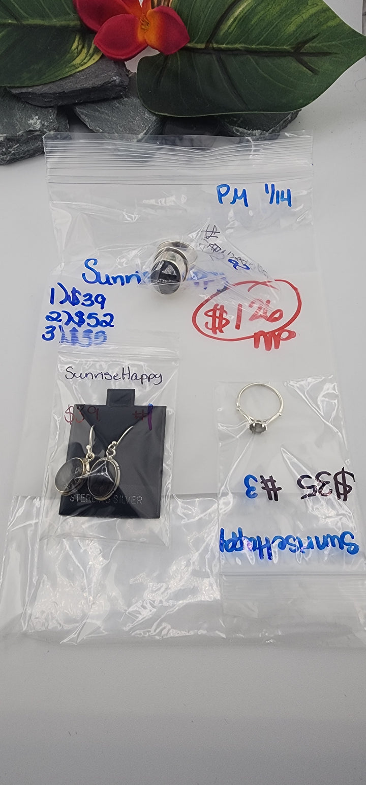 Custom sterling silver items - PM SHOW RESERVED FOR: sunriseHappy  - 1/14/2026 tiktok Live Show - 3 Sterling Silver Items