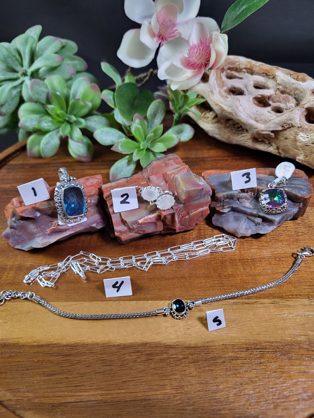 RESERVED FOR: canns11 7/21/24- 5 Sterling Silver Items