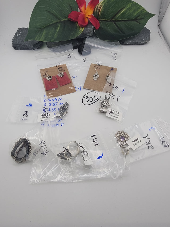 SKY- 4/30/26 PM - 7 925 Sterling Silver Items