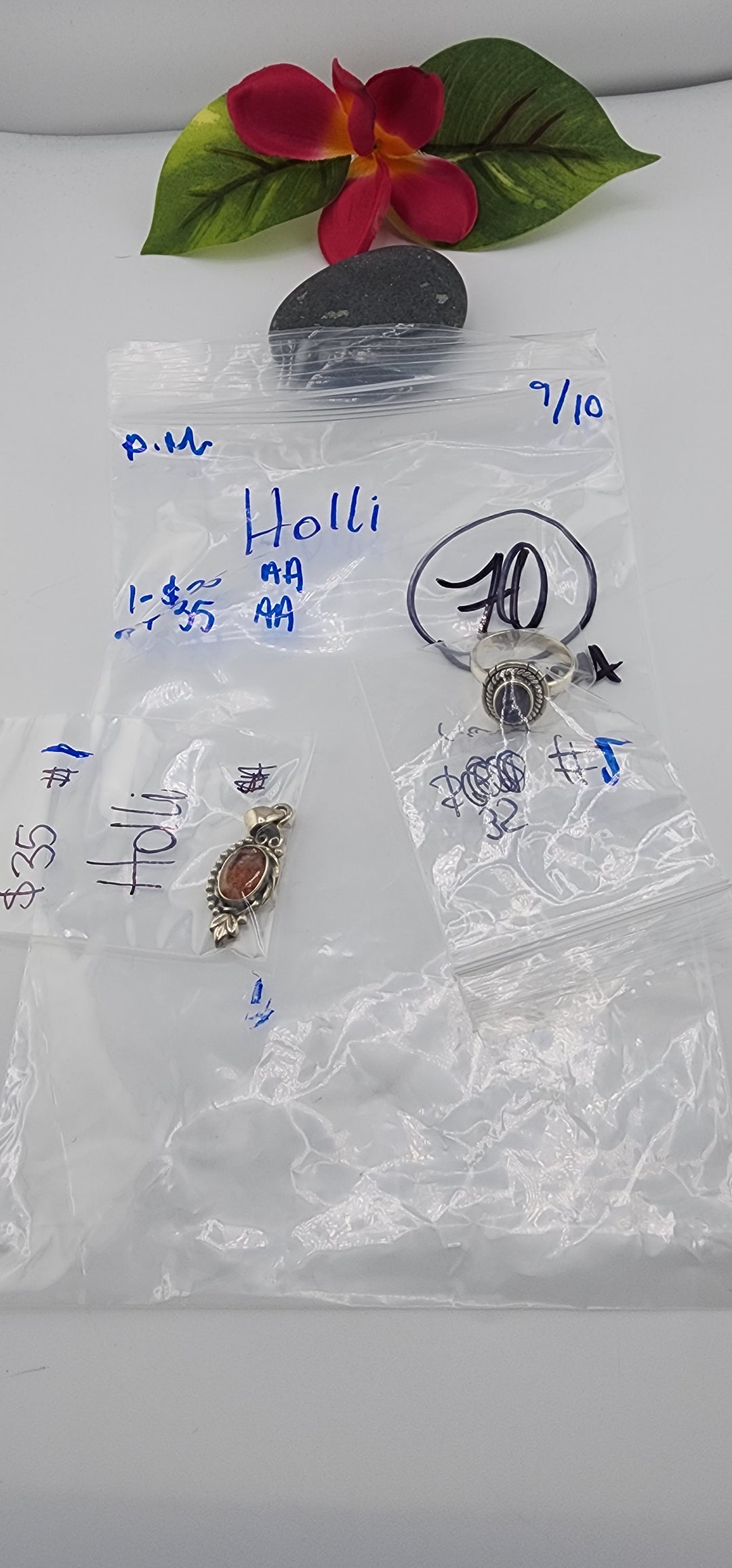 PM SHOW 48HR - RESERVED FOR: Holli - 9/10/2025 FL tiktok Live Show - 2 Sterling Silver Items