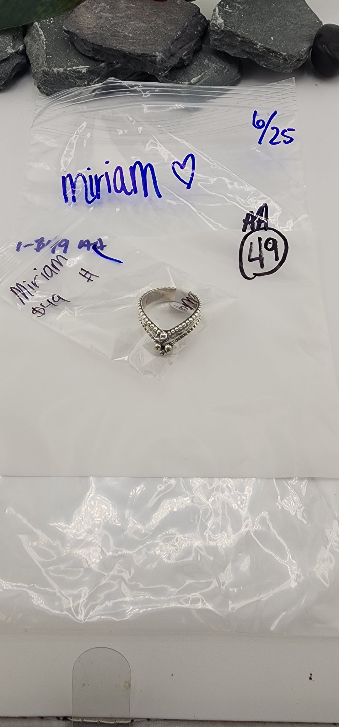 RESERVED FOR: miriam❤️🍒 - 6/25/2025 tiktok Reservation Live Show - 1 Sterling Silver Items