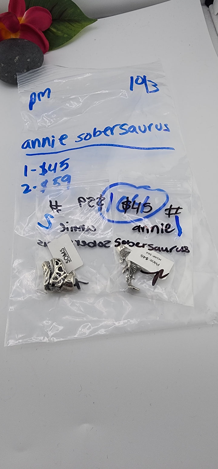 PM SHOW 48HR - RESERVED FOR: annie sobersaurus - 10/3/2025 FL tiktok Live Show - 2 Sterling Silver Items