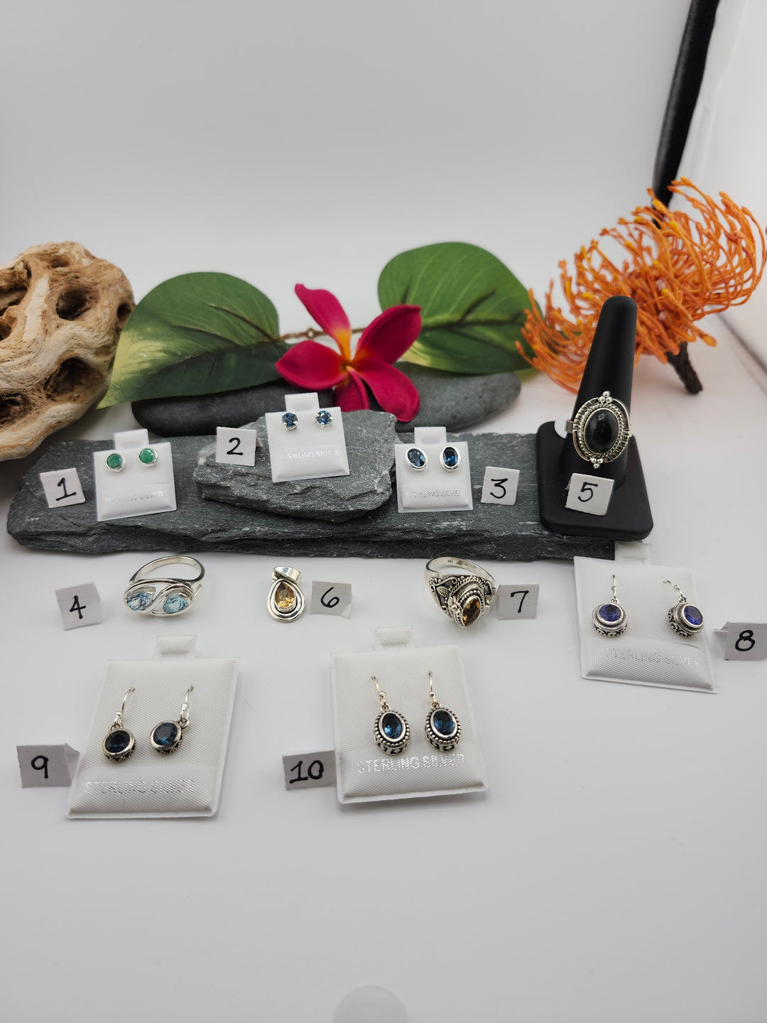 RESERVED FOR: Marivel Alcala   -11/27/2024 - 6 Sterling Silver Items