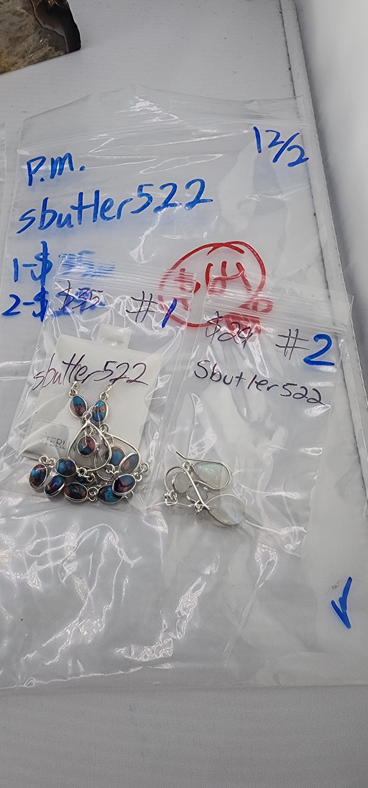 PM SHOW 48HR - RESERVED FOR: sbutler522 - 12/2/2025 tiktok Live Show - 2 Sterling Silver Items