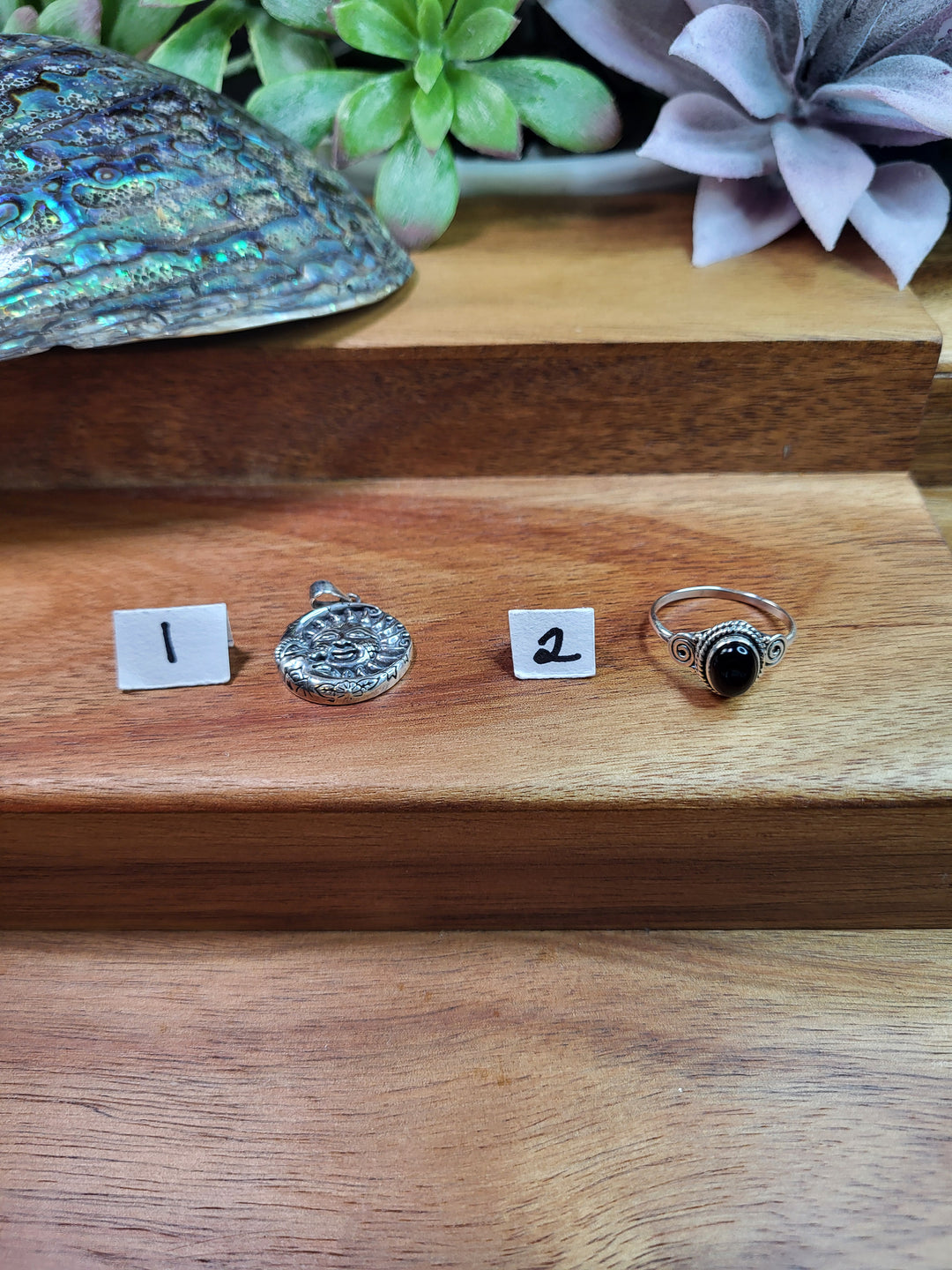 RESERVED FOR: ande 8/25/24- 2 Sterling Silver Items