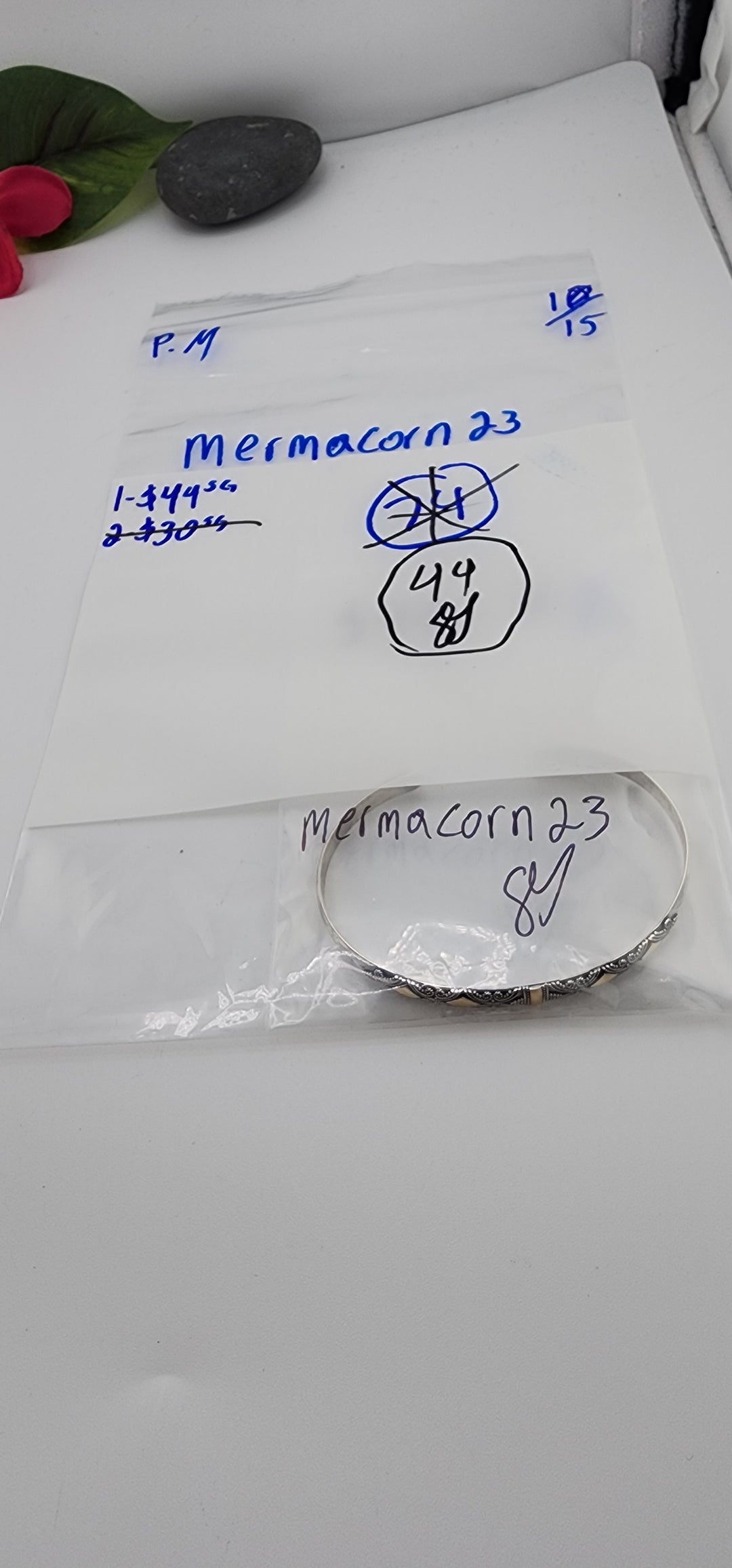 PM SHOW 48HR - RESERVED FOR: mermacorn23 - 10/15/2025 FL tiktok Live Show - 1 Sterling Silver Items