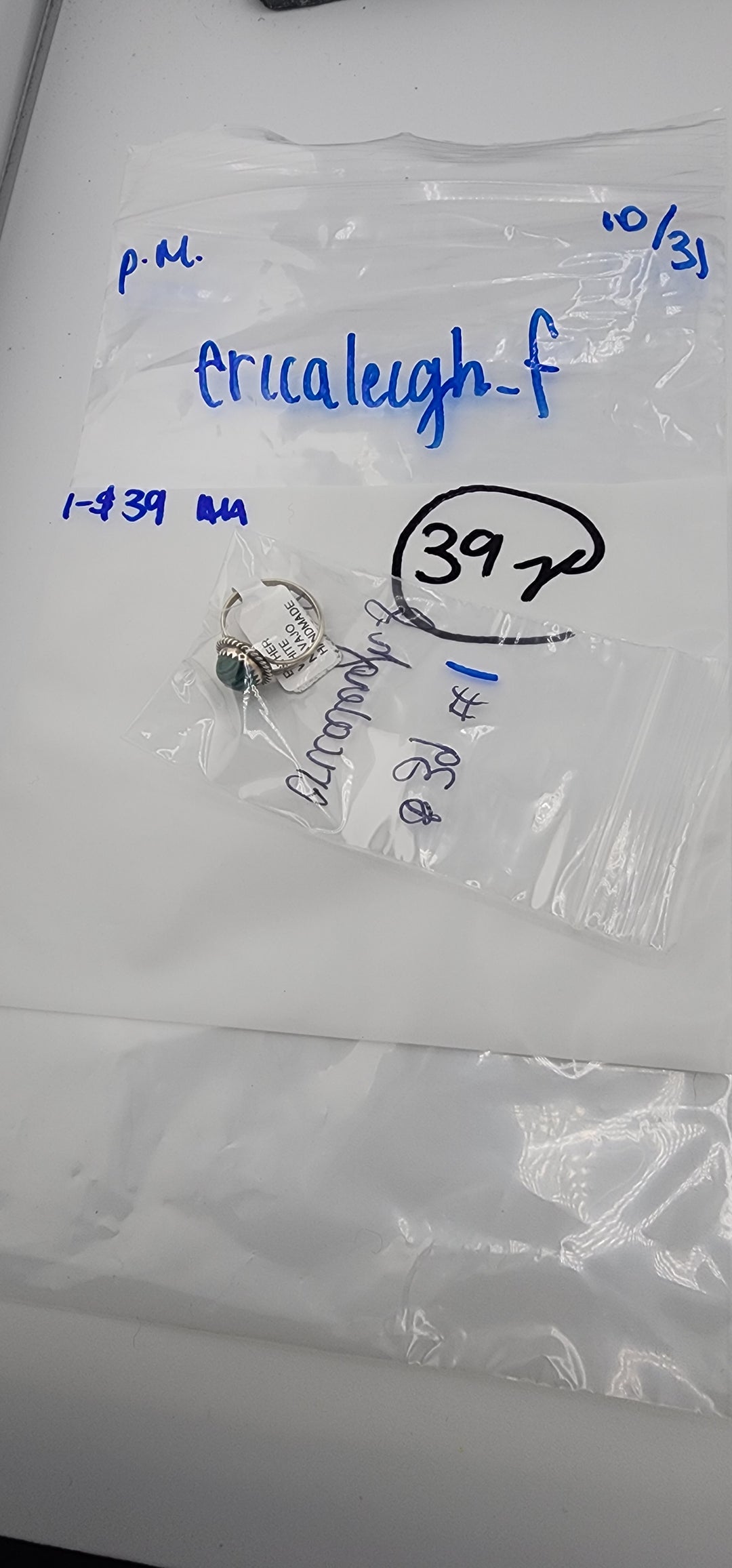 PM SHOW 48HR - RESERVED FOR: ericaleigh_f- 10/31/2025 FL tiktok Live Show - 1 Sterling Silver Items