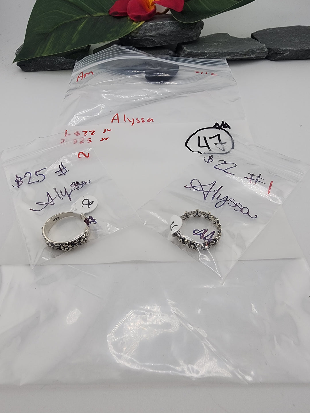 Alyssa - 5/12/26 - 2 925 Sterling Silver Items