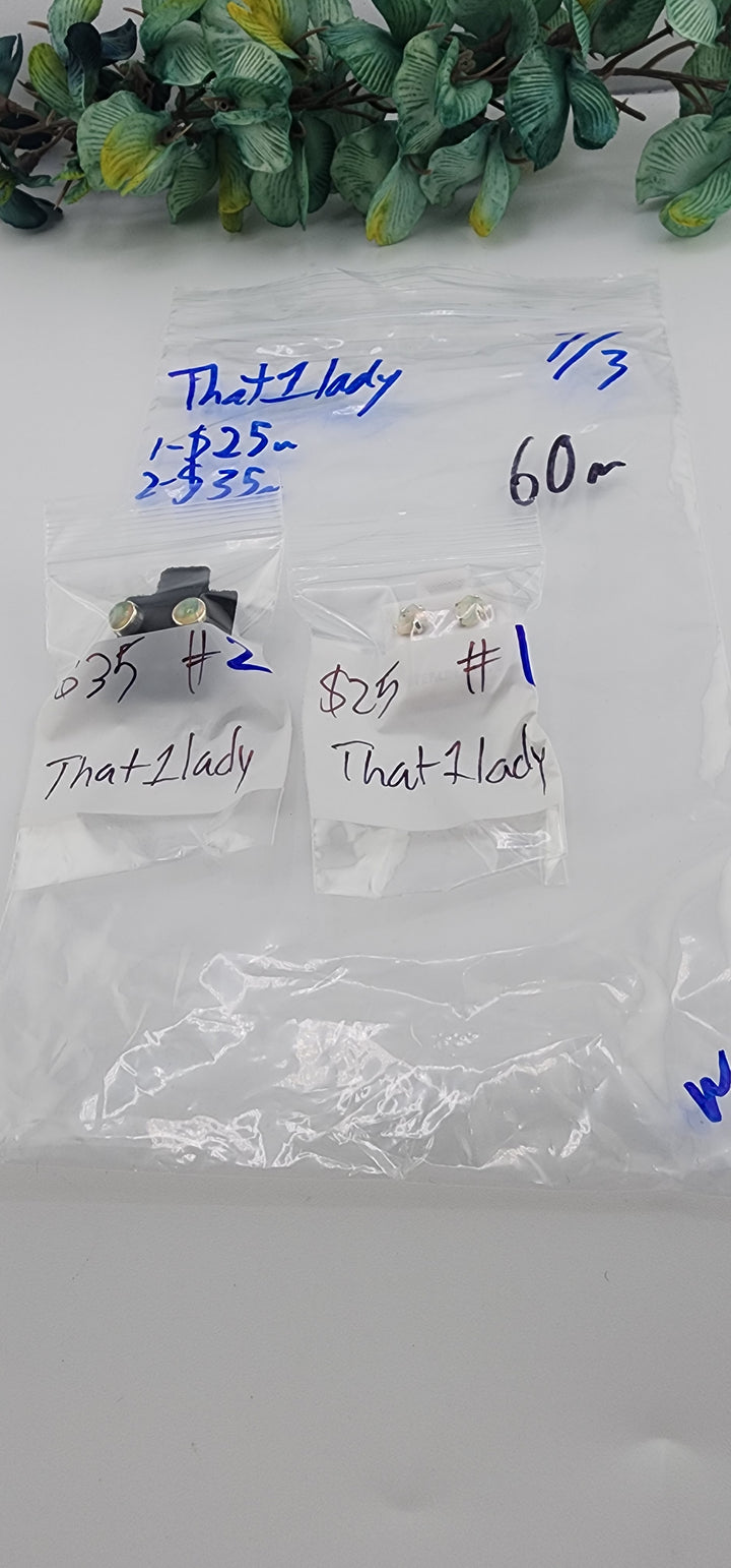 48HR - RESERVED FOR: That1lady - 7/3/2025 FL tiktok Live Show - 2 Sterling Silver Items