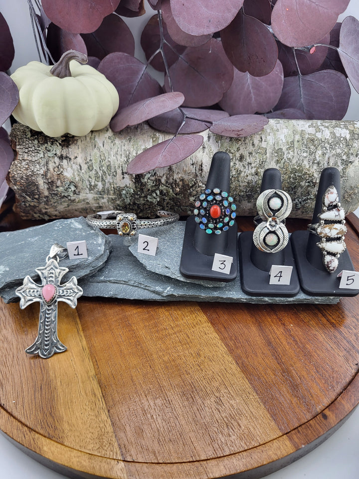 RESERVED FOR: Lizalulu - 10/03/2024 - 6 Sterling Silver Items