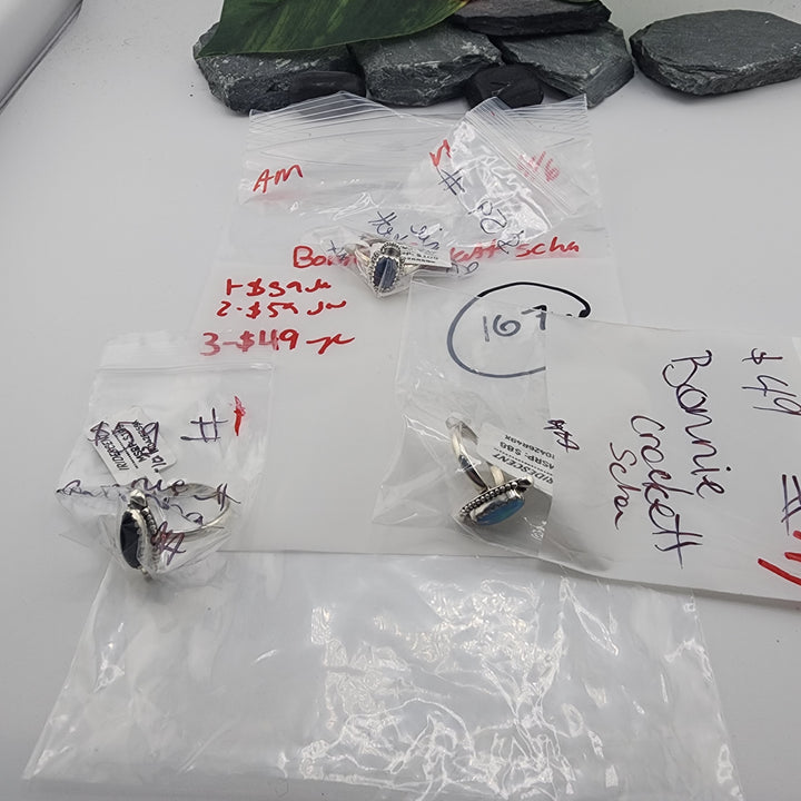 Bonnie Crockett Scha - 4/6/26 - 3 925 Sterling Silver Items