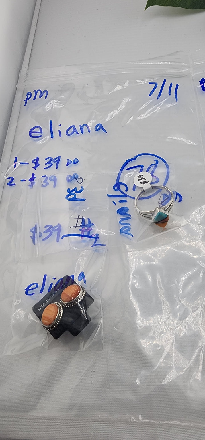 PM SHOW 48HR - RESERVED FOR: eliana - 7/11/2025 FL tiktok Live Show - 2 Sterling Silver Items