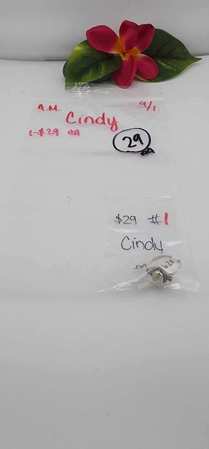 AM SHOW 48HR - RESERVED FOR: Cindy - 9/1/2025 FL tiktok Live Show - 1 Sterling Silver Items