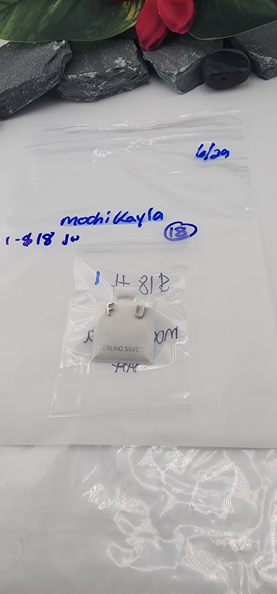 RESERVED FOR: mochikayla - 6/29/2025 tiktok Reservation Live Show -1 Sterling Silver Items
