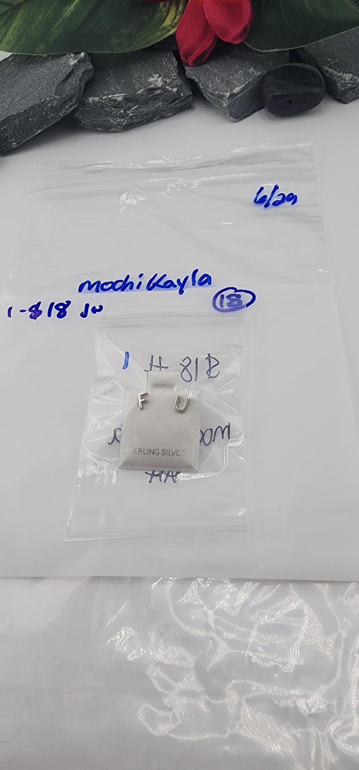 RESERVED FOR: mochikayla - 6/29/2025 tiktok Reservation Live Show -1 Sterling Silver Items