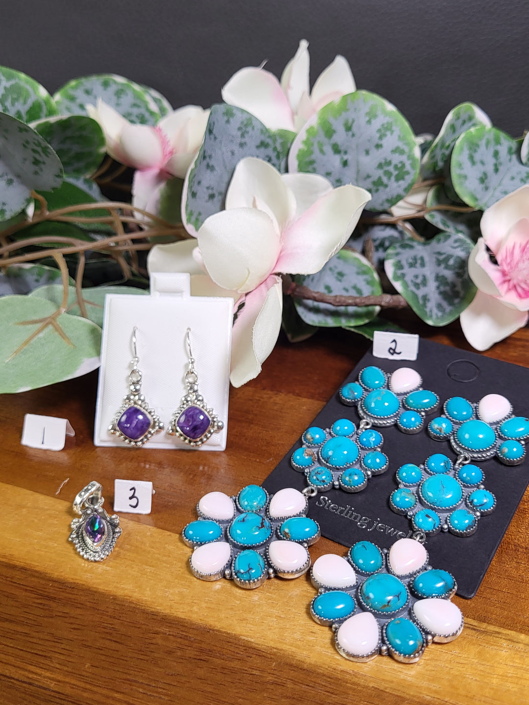 RESERVED FOR: concertbuddy2020-8/16/24- 3 Sterling Silver Items