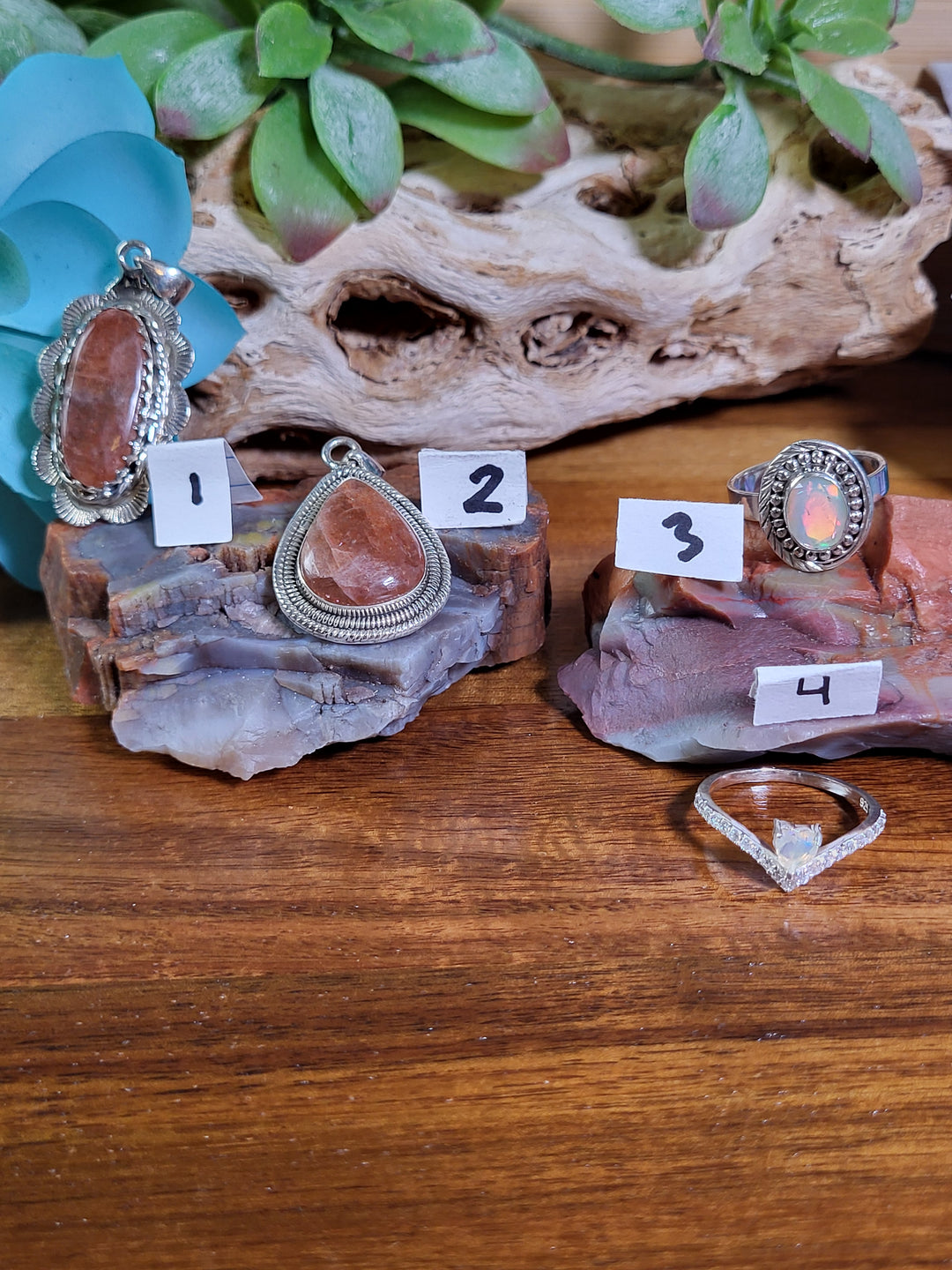 RESERVED FOR: Jess 7/20/24- 4 Sterling Silver Items