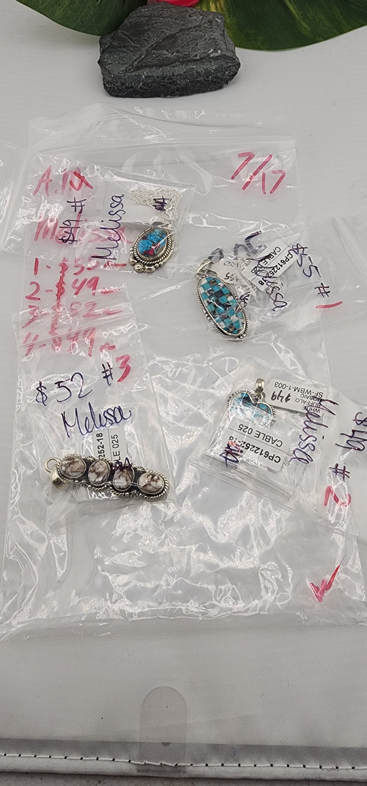 AM SHOW 48HR - RESERVED FOR:  Melissa- 7/17/2025 FL tiktok Live Show -4   Sterling Silver Items