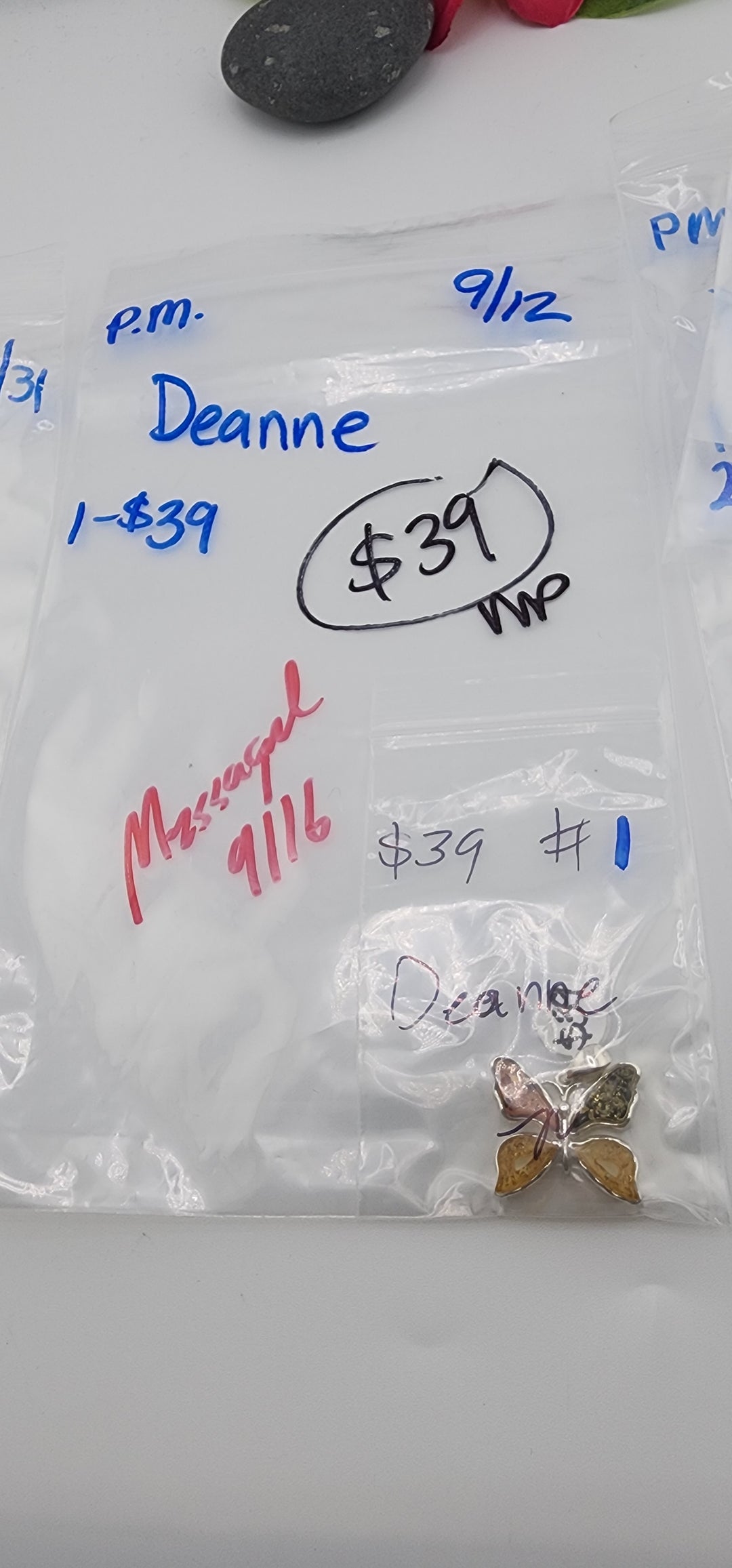 PM SHOW 48HR - RESERVED FOR: Deanne - 9/12/2025 FL tiktok Live Show - 1 Sterling Silver Items