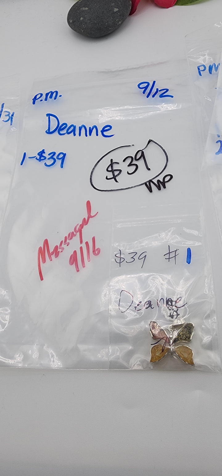 PM SHOW 48HR - RESERVED FOR: Deanne - 9/12/2025 FL tiktok Live Show - 1 Sterling Silver Items