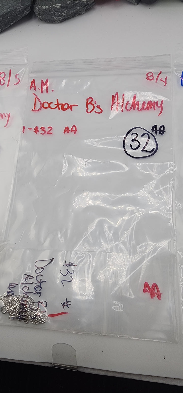 AM SHOW 48HR - RESERVED FOR: Doctor B's Alchemy - 8/4/2025 FL tiktok Live Show - 1 Sterling Silver Items