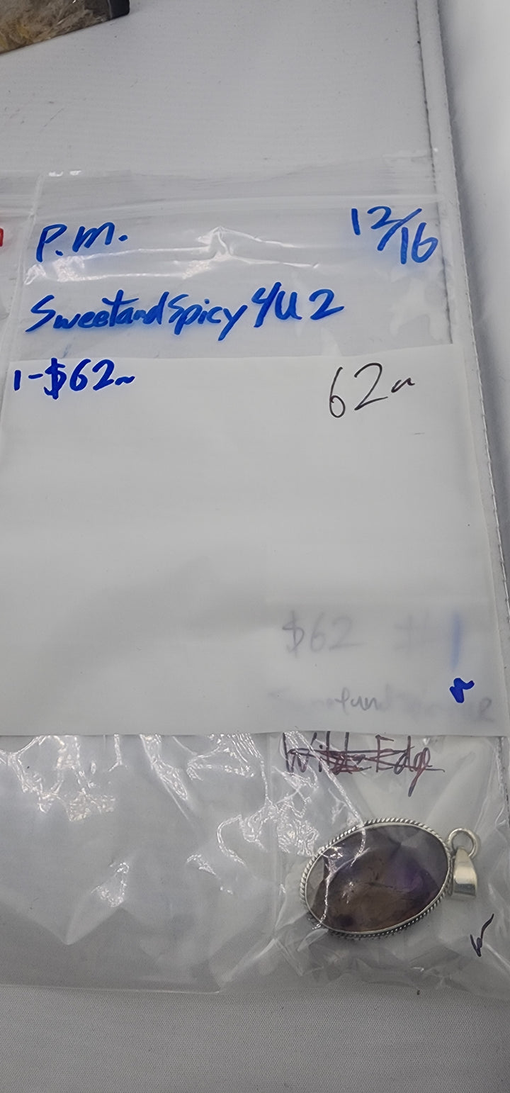 PM SHOW 48HR - RESERVED FOR: SweetandSpicy4U2 - 12/16/2025 tiktok Live Show - 1 Sterling Silver Items