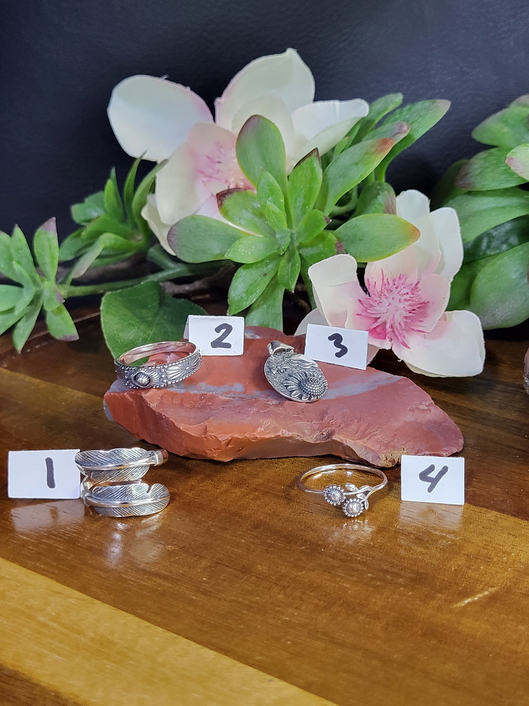RESERVED FOR: carls 7/13/24- 4 Sterling Silver Items