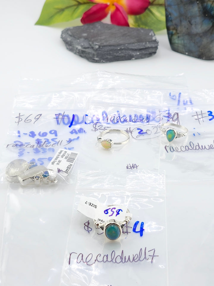 48HR - RESERVED FOR: raecaldwell- 6/14/2025 FL tiktok Live Show -4  Sterling Silver Items