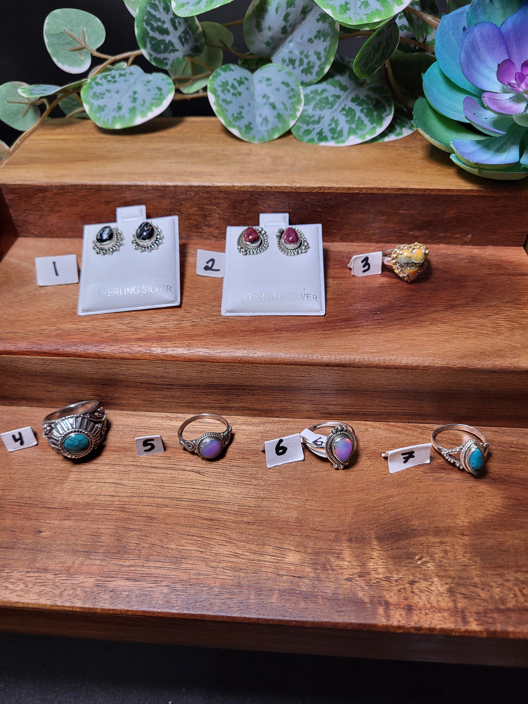 RESERVED FOR: nenalovesss 8/18/24- 7 Sterling Silver Items