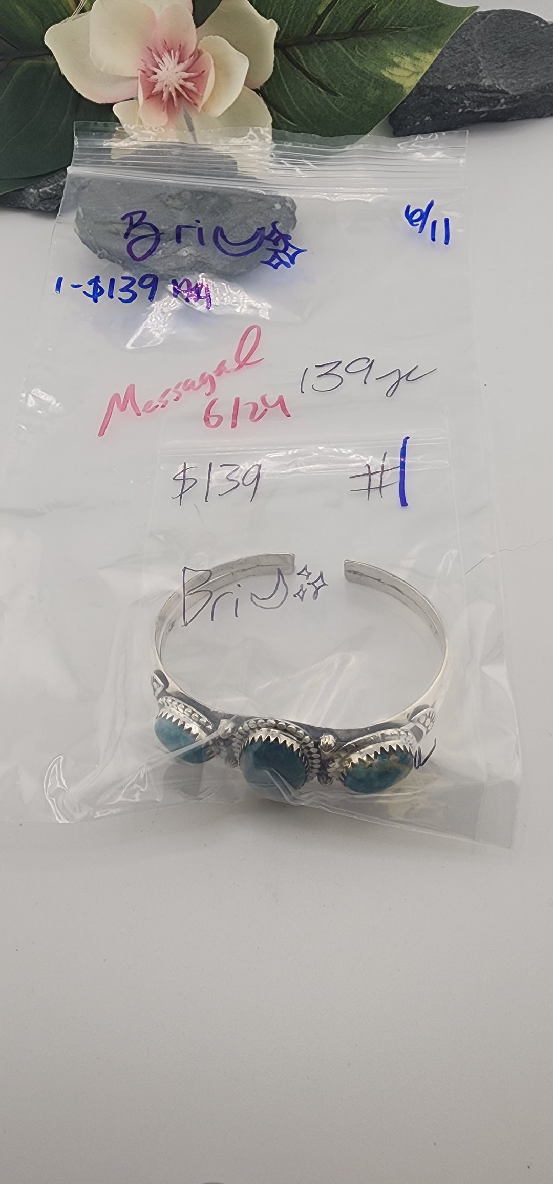 RESERVED FOR: Bri🌙✨- 6/11/2025 tiktok Reservation Live Show - 1 Sterling Silver Items