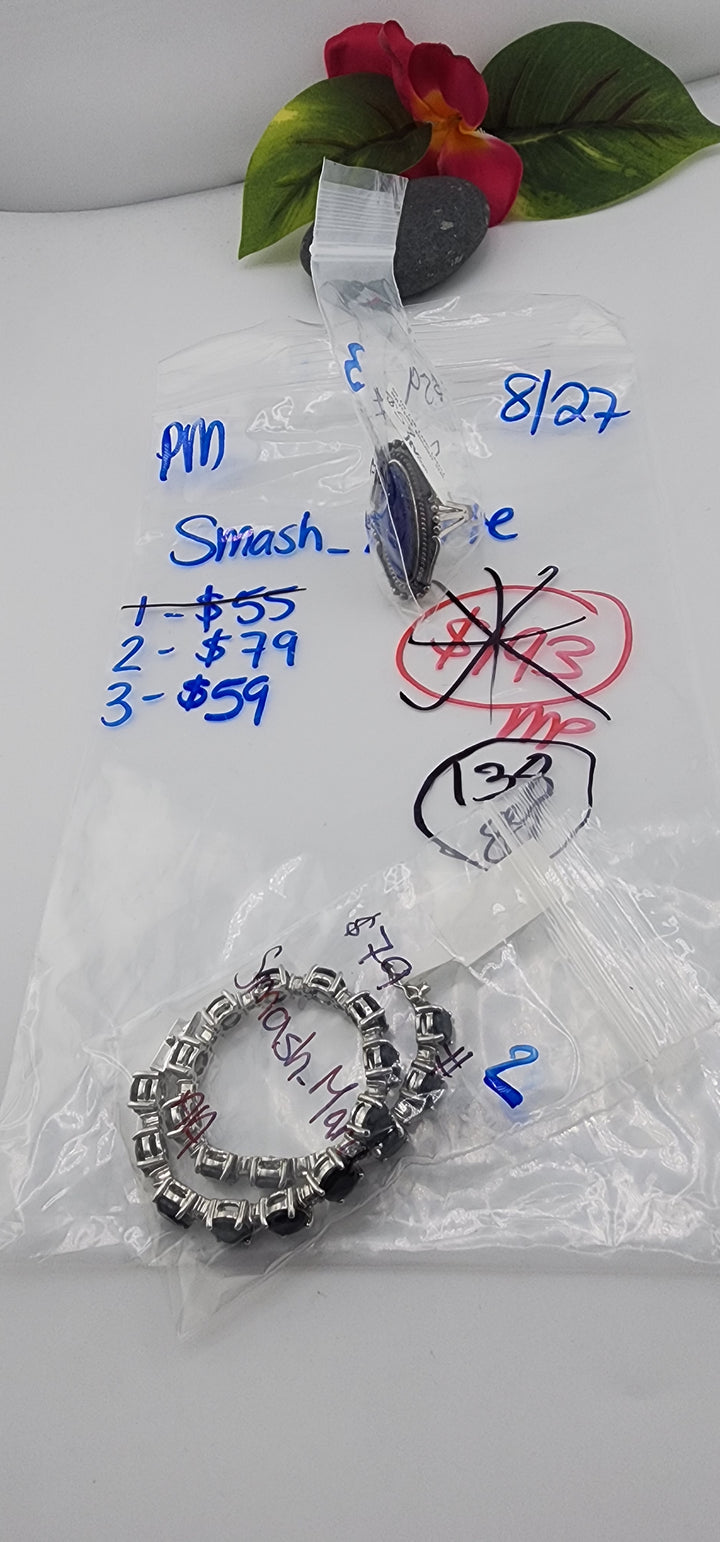 PM SHOW 48HR - RESERVED FOR: Smash_Marie  - 8/27/2025 FL tiktok Live Show - 2 Sterling Silver Items