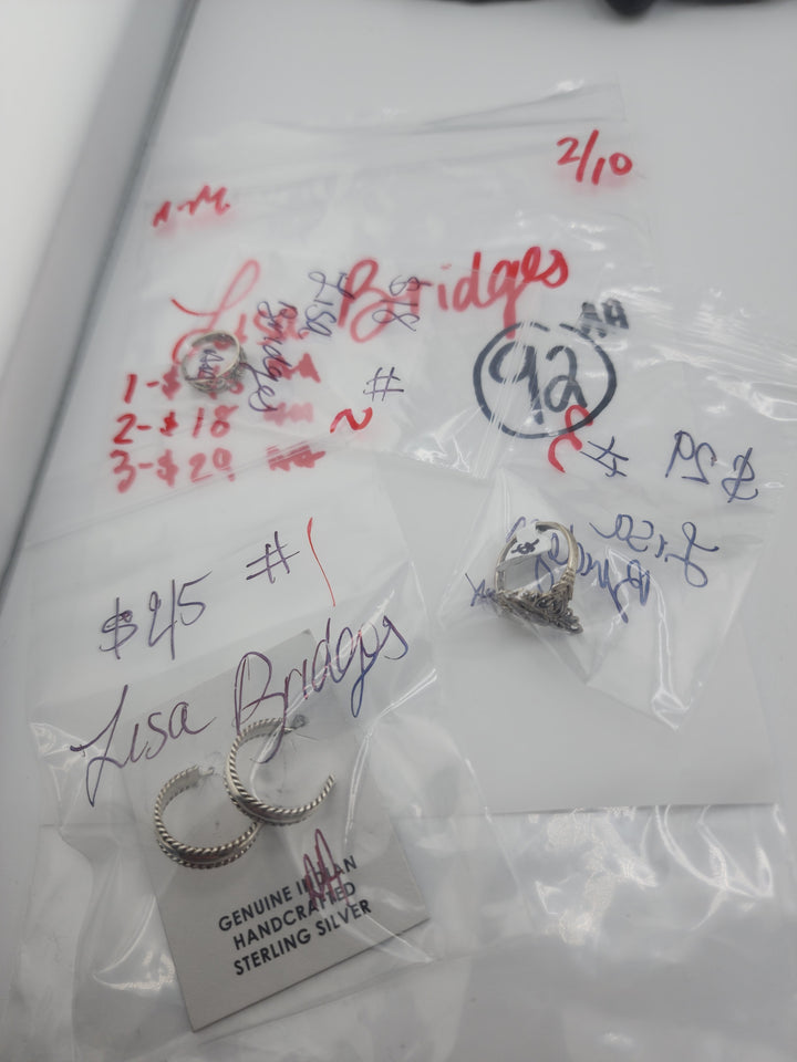 Lisa Bridges - 2/10/26 - 3 925 Sterling Silver Items
