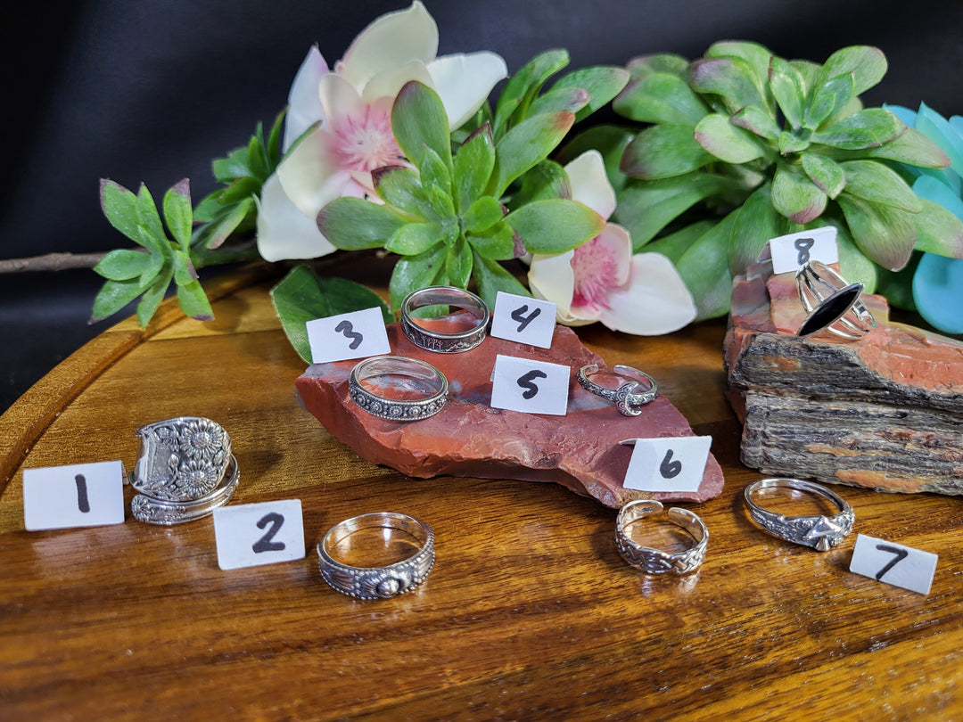 RESERVED FOR: Whitney Smith 7/13/24- 8Sterling Silver Items