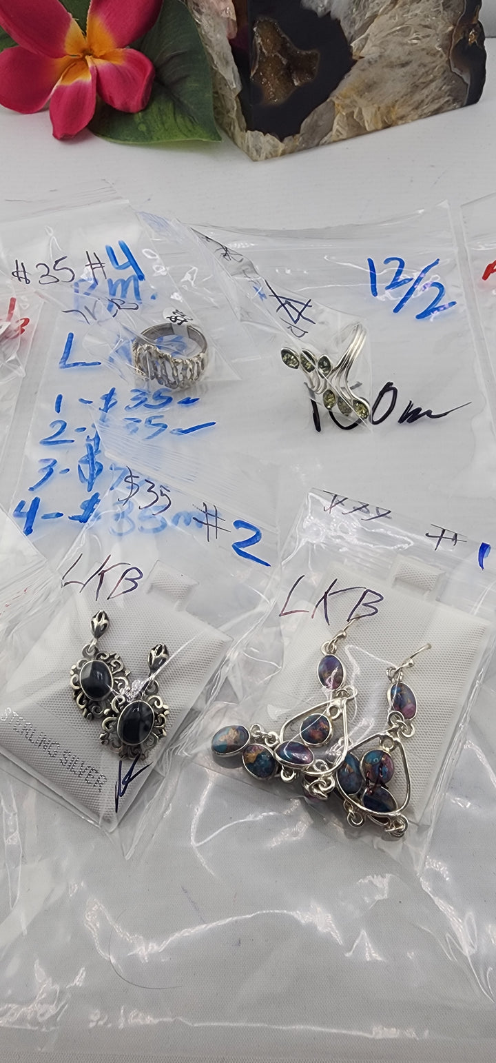 PM SHOW 48HR - RESERVED FOR: LKB  - 12/2/2025 tiktok Live Show - 4  Sterling Silver Items
