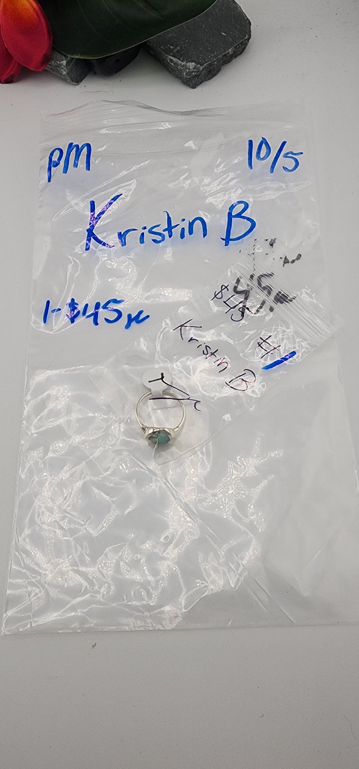 PM SHOW 48HR - RESERVED FOR: Kristin B - 10/5/2025 FL tiktok Live Show - 1 Sterling Silver Items