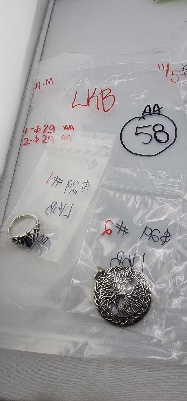 AM SHOW 48HR RESERVED FOR:  LKB - 11/5/2025 FL tiktok Live Show - 2 Sterling Silver Items