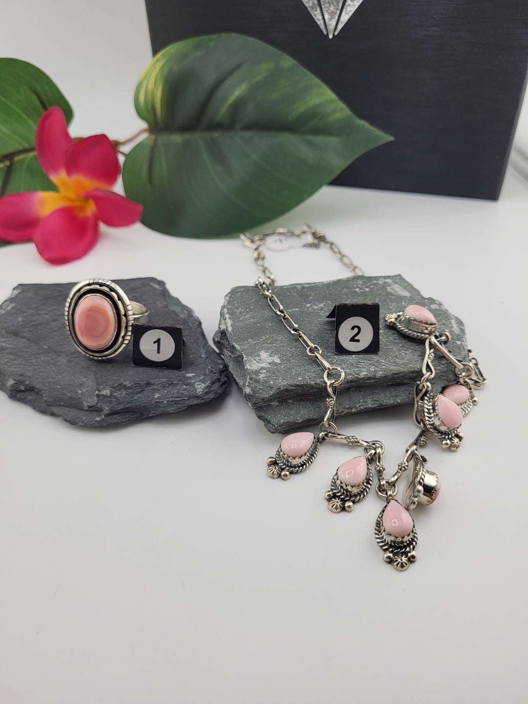 RESERVED FOR: Flower & Moon Crystals- 1/26/2025 Show -1 Sterling Silver Items
