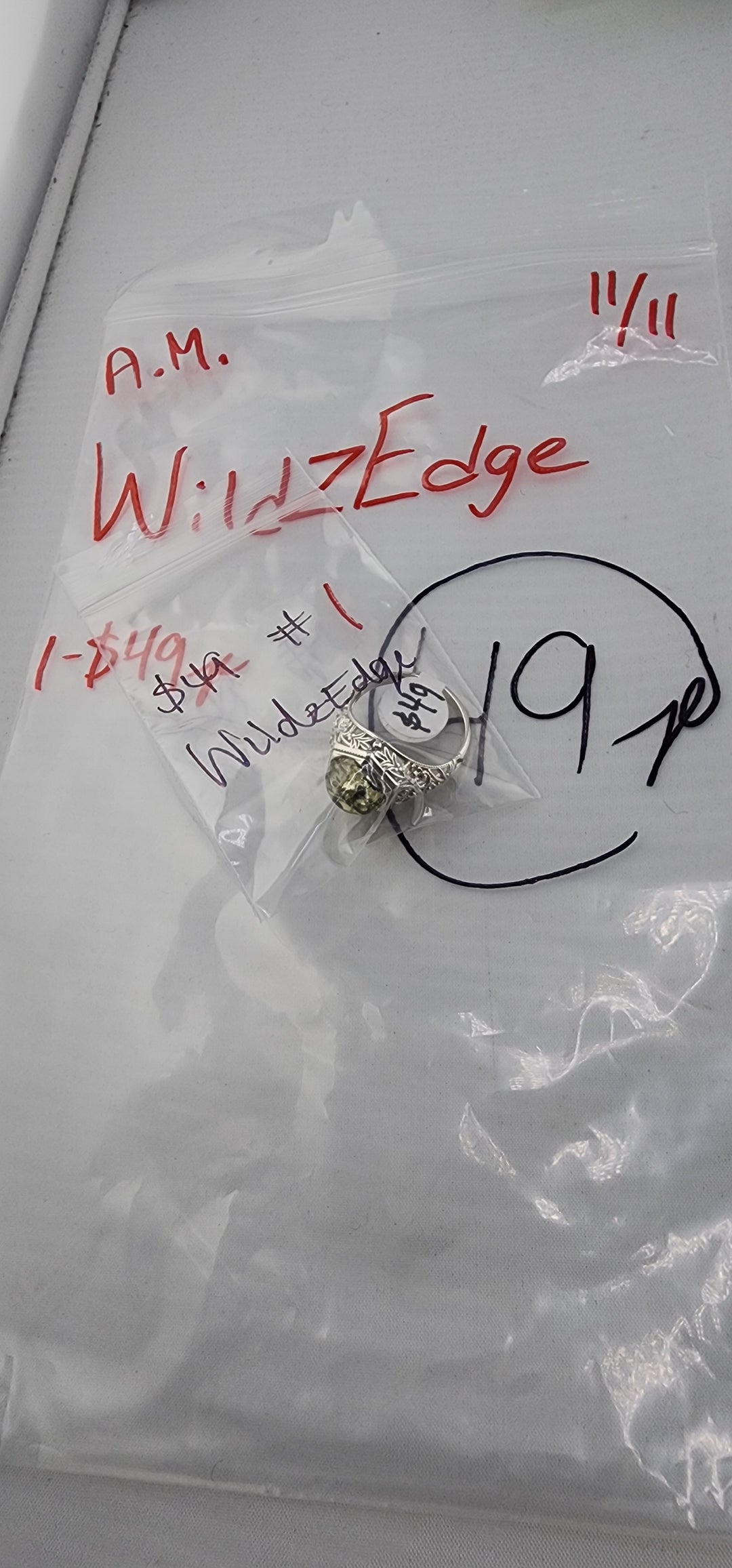AM SHOW 48HR RESERVED FOR: WildzEdge - 11/11/2025 FL tiktok Live Show - 1 Sterling Silver Items