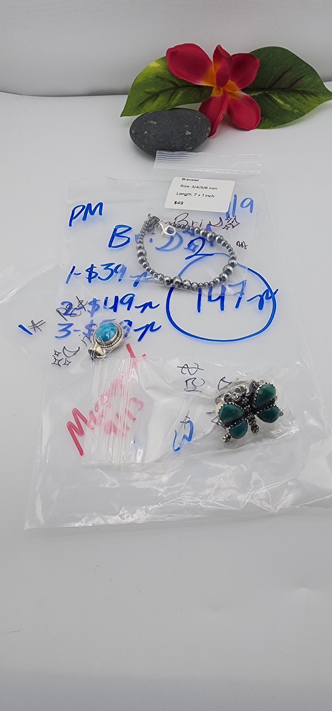 PM SHOW 48HR - RESERVED FOR:  Bri 🌙✨️- 9/9/2025 FL tiktok Live Show - 3 Sterling Silver Items