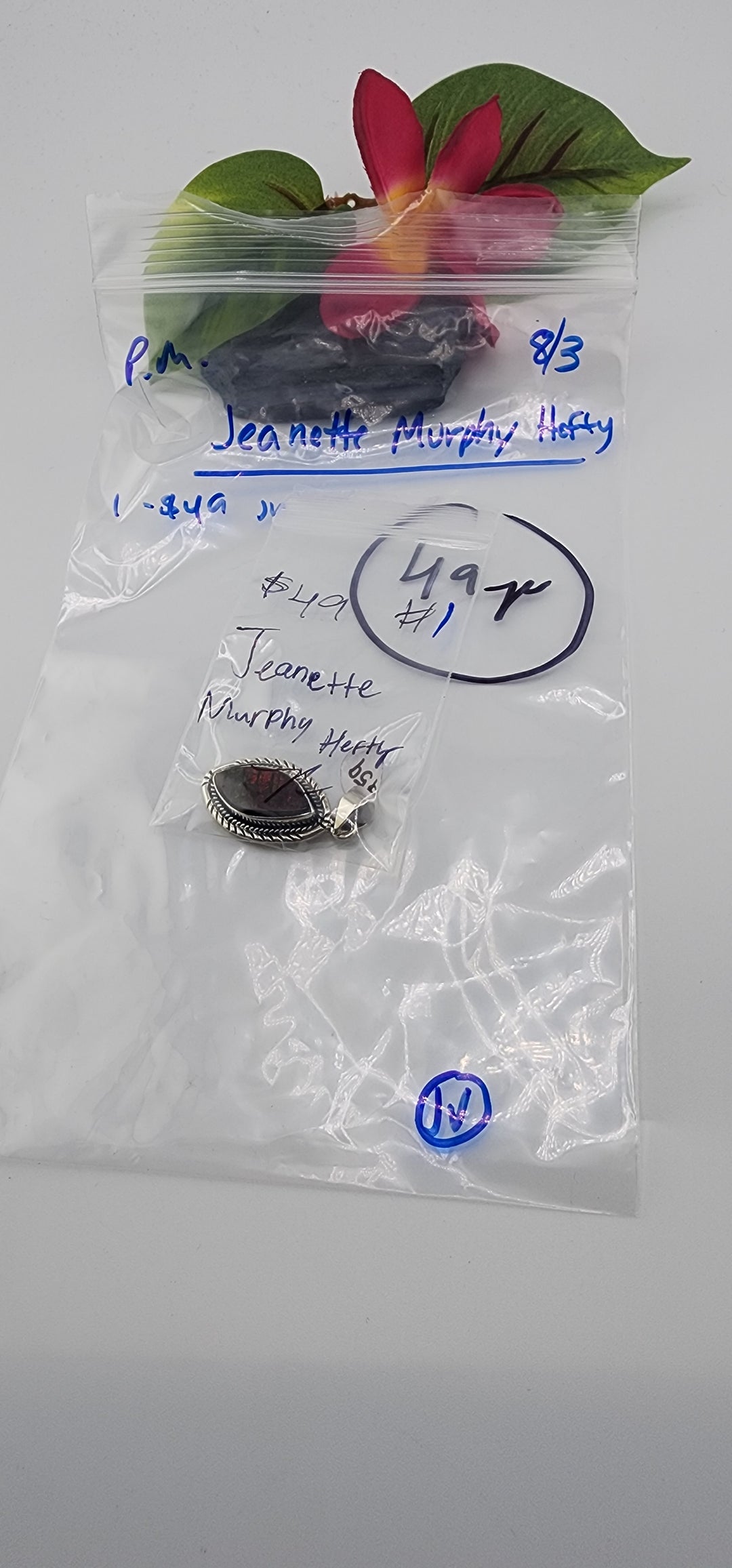PM SHOW 48HR - RESERVED FOR: Jeanette Murphy Hefty - 8/3/2025 FL tiktok Live Show - 1 Sterling Silver Items