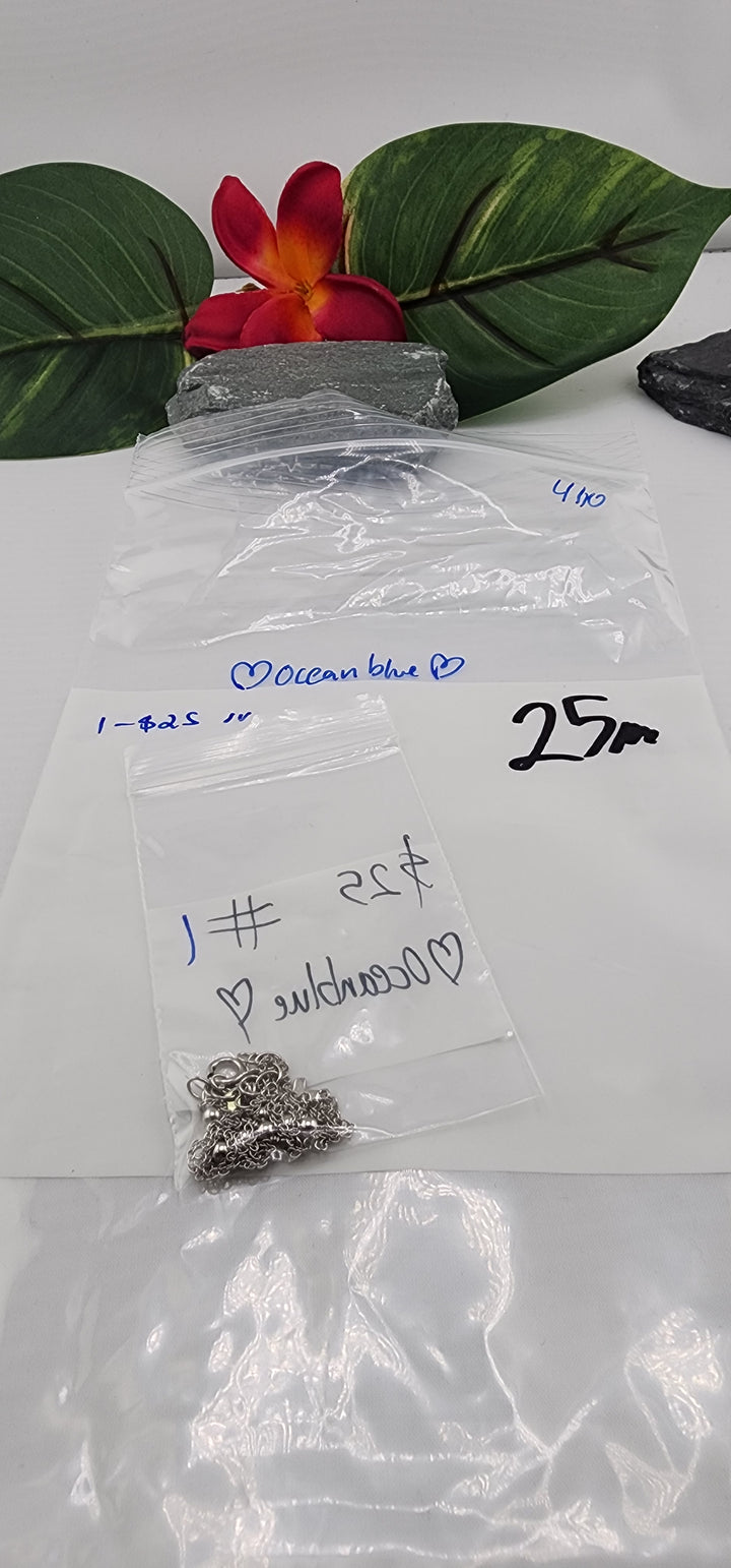 RESERVED FOR: 💙Oceanblue💙- 4/10/2025 tiktok Live Show - 1 Sterling Silver Items