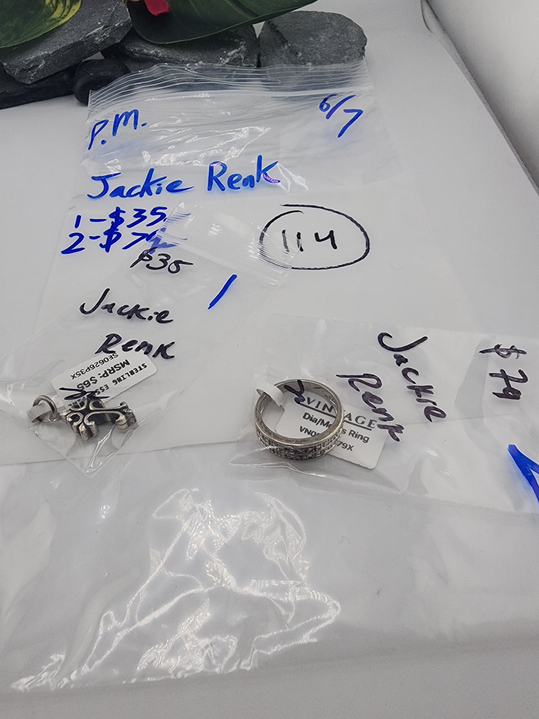 Jackie Renk - 6/7/26 PM - 2 925 Sterling Silver