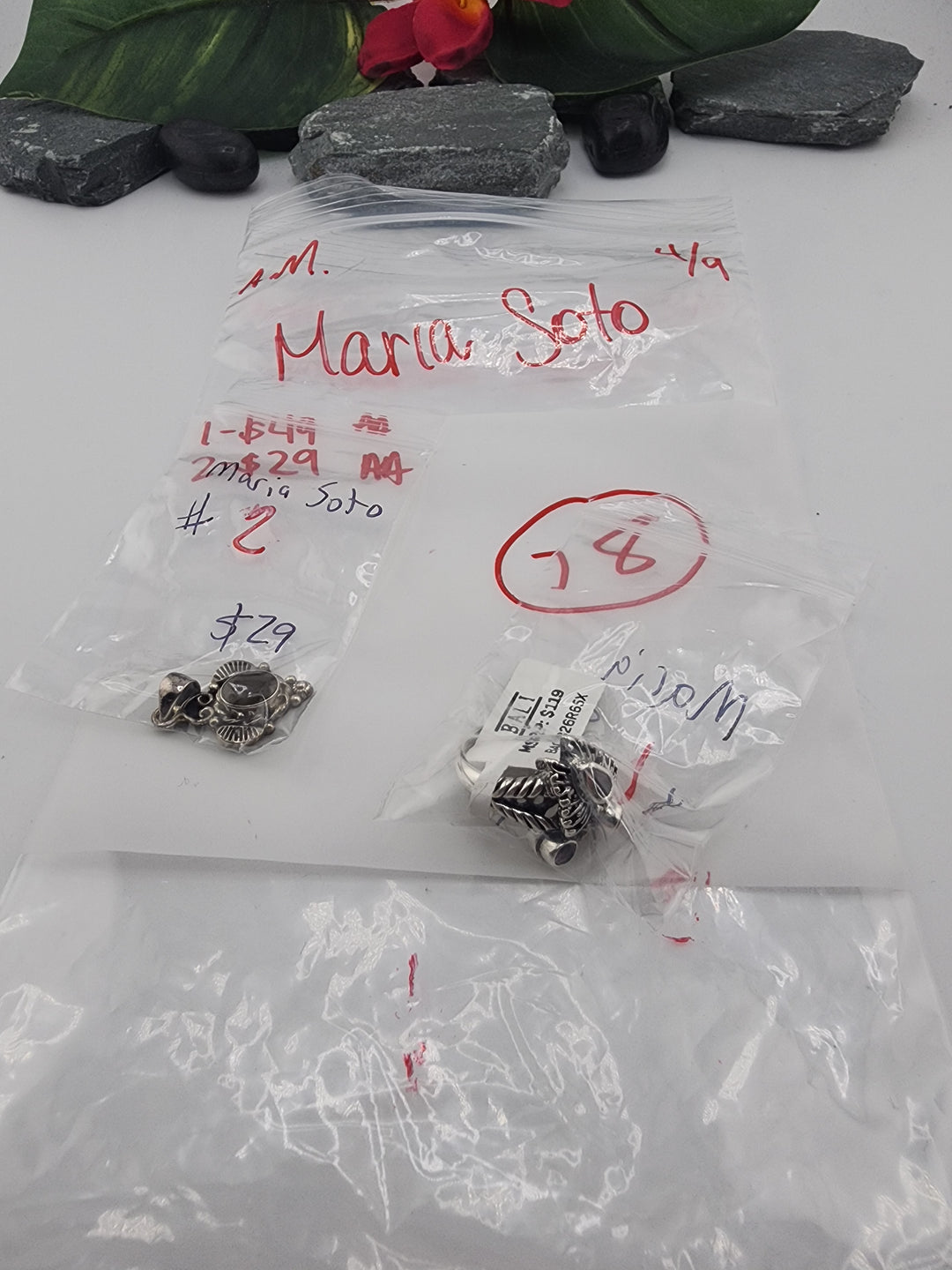 Maria Soto - 4/9/26 - 2 925 Sterling Silver Items