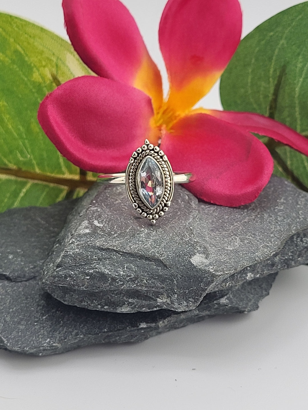 Blue Topaz Ring