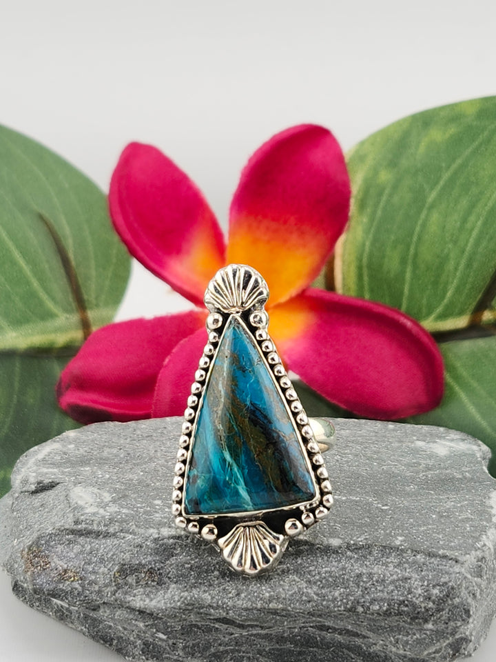 Opalized Wood Ring Size 10