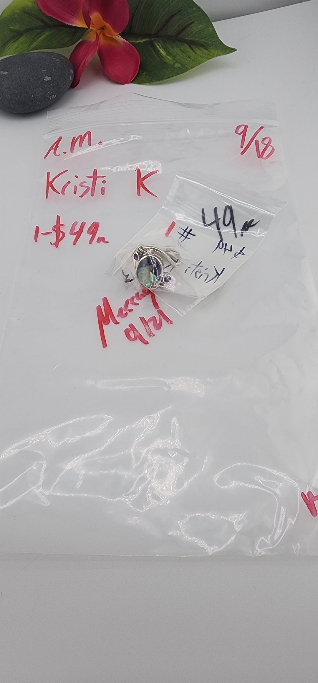 AM SHOW 48HR - RESERVED FOR: Kristi K - 9/18/2025 FL tiktok Live Show - 1 Sterling Silver Items